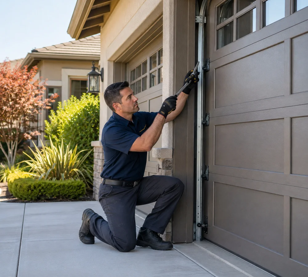 Garage door technician in San Jose